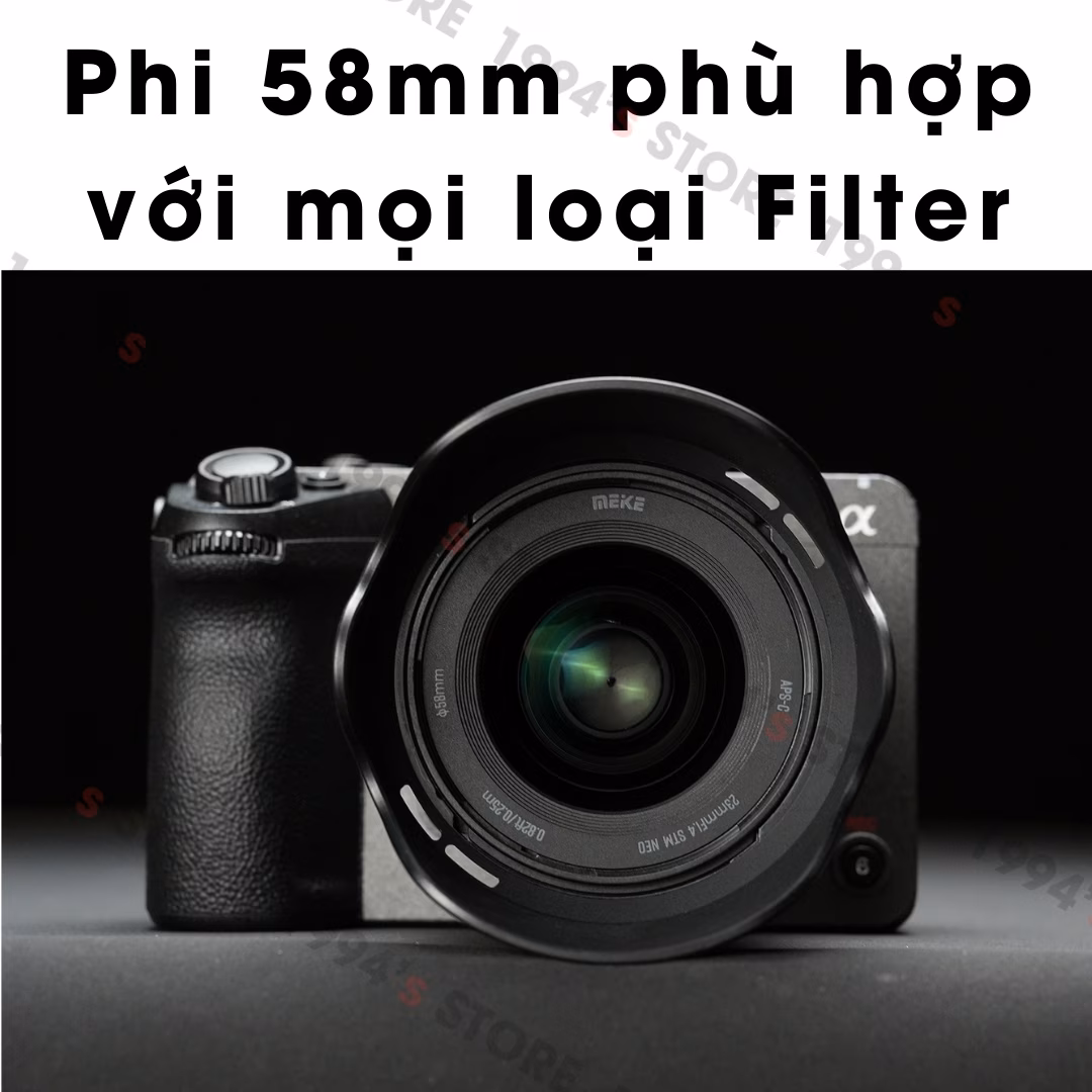 Meike 23mm F1.4 NEO Auto Focus - Lens góc rộng đa dụng