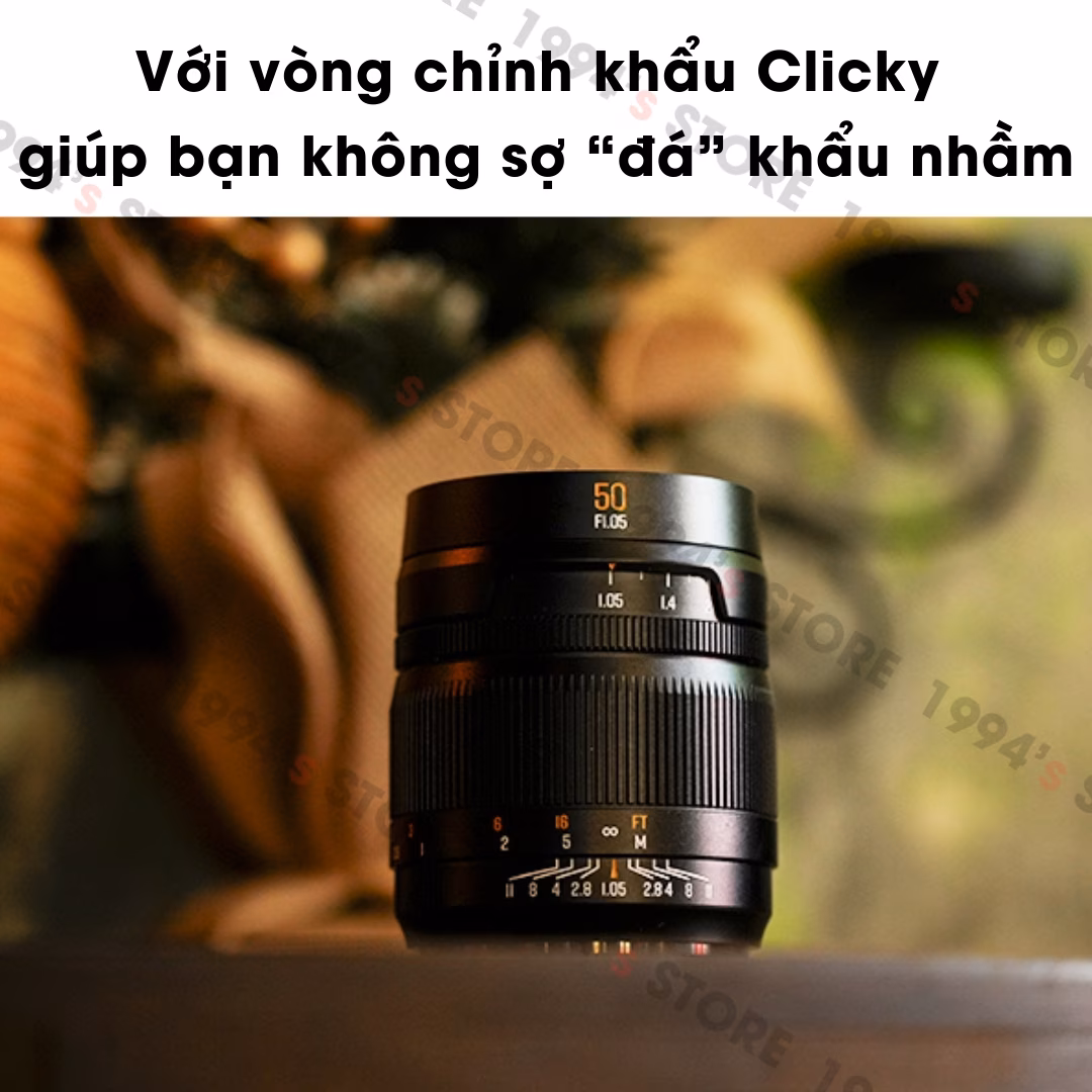 Brightin Star 50mm F1.05 - Lens chân dung xóa phông for Full-Frame