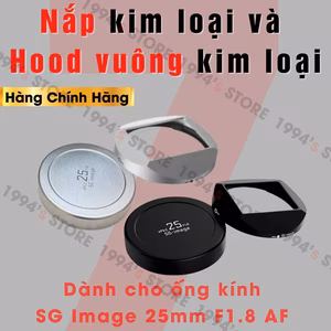 Nắp kim loại và Hood vuông kim loại chính hãng SG Image