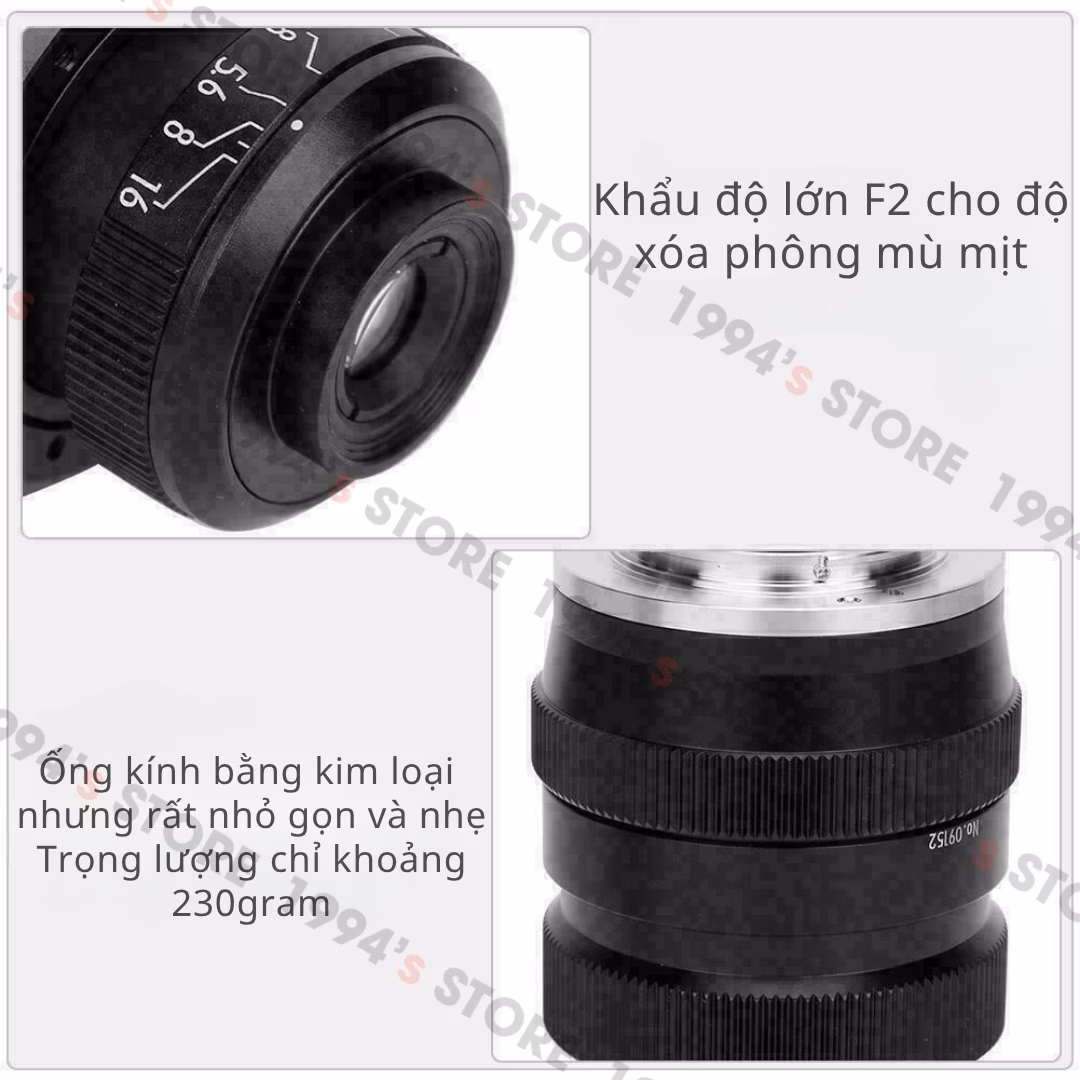 Mitakon Zhongyi 20mm F2.0 4.5x Super Macro 4:1