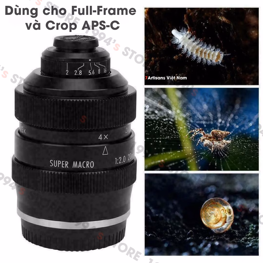 Mitakon Zhongyi 20mm F2.0 4.5x Super Macro 4:1