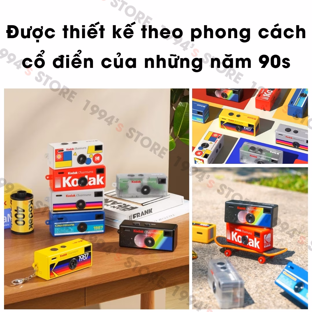Máy ảnh móc chìa khóa Kodak Charmera Digital Camera Blind Box
