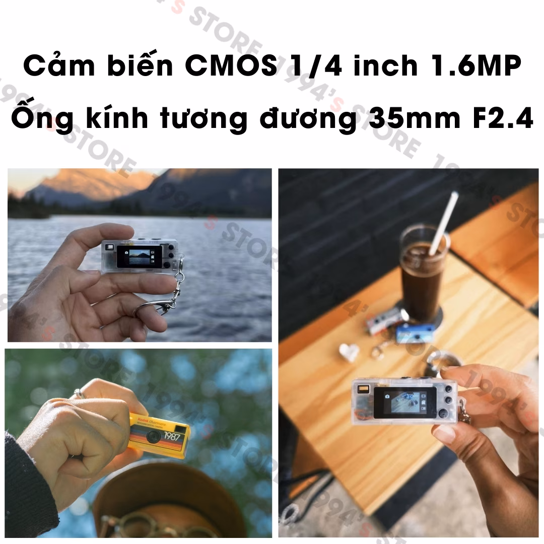 Máy ảnh móc chìa khóa Kodak Charmera Digital Camera Blind Box
