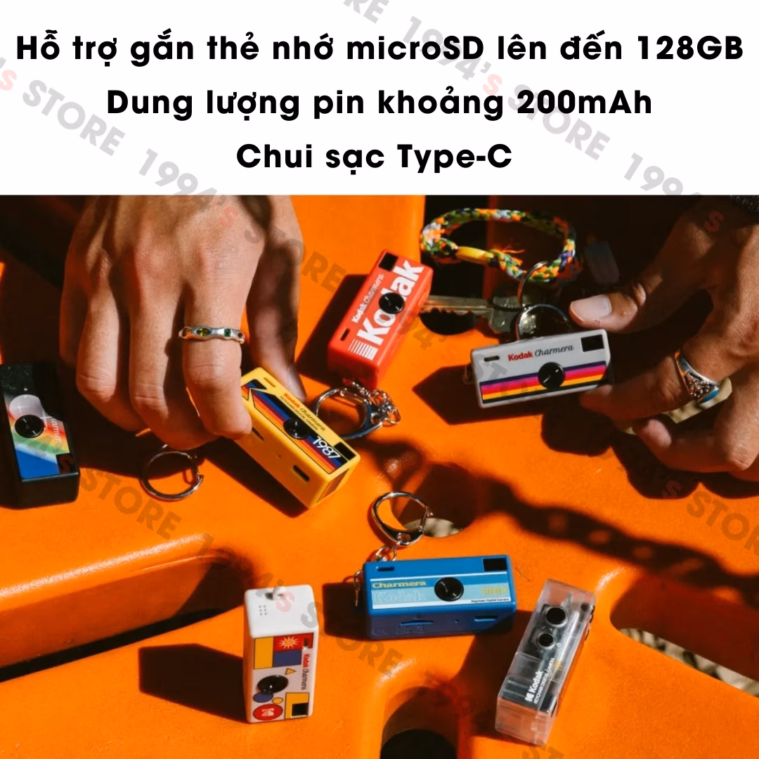 Máy ảnh móc chìa khóa Kodak Charmera Digital Camera Blind Box