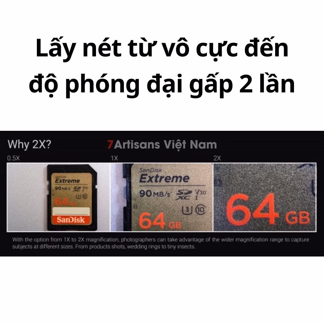 Laowa 65mm F2.8 2X Ultra Macro APO dành cho APS-C