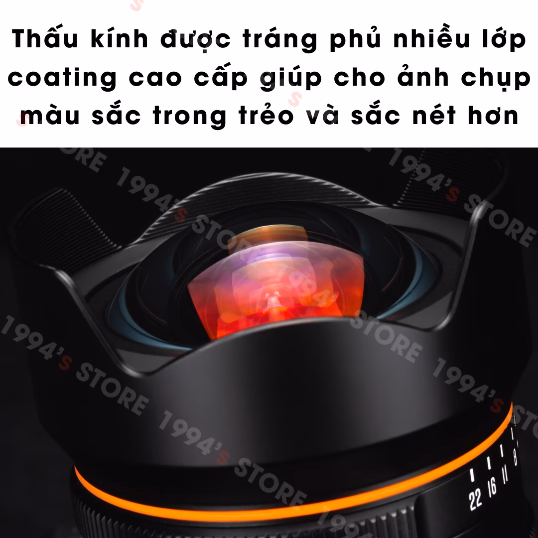 Brightin Star 9mm F5.6 Super Ultra Wide - Lens siêu rộng for Full-Frame