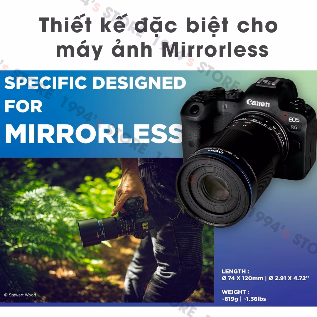 Laowa 90mm F2.8 2X Ultra Macro APO dành cho FullFrame