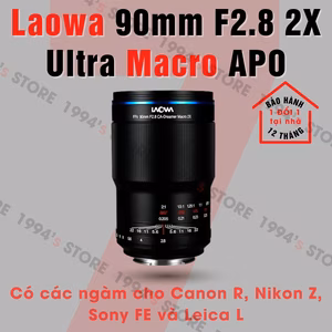 Laowa 90mm F2.8 2X Ultra Macro APO dành cho FullFrame