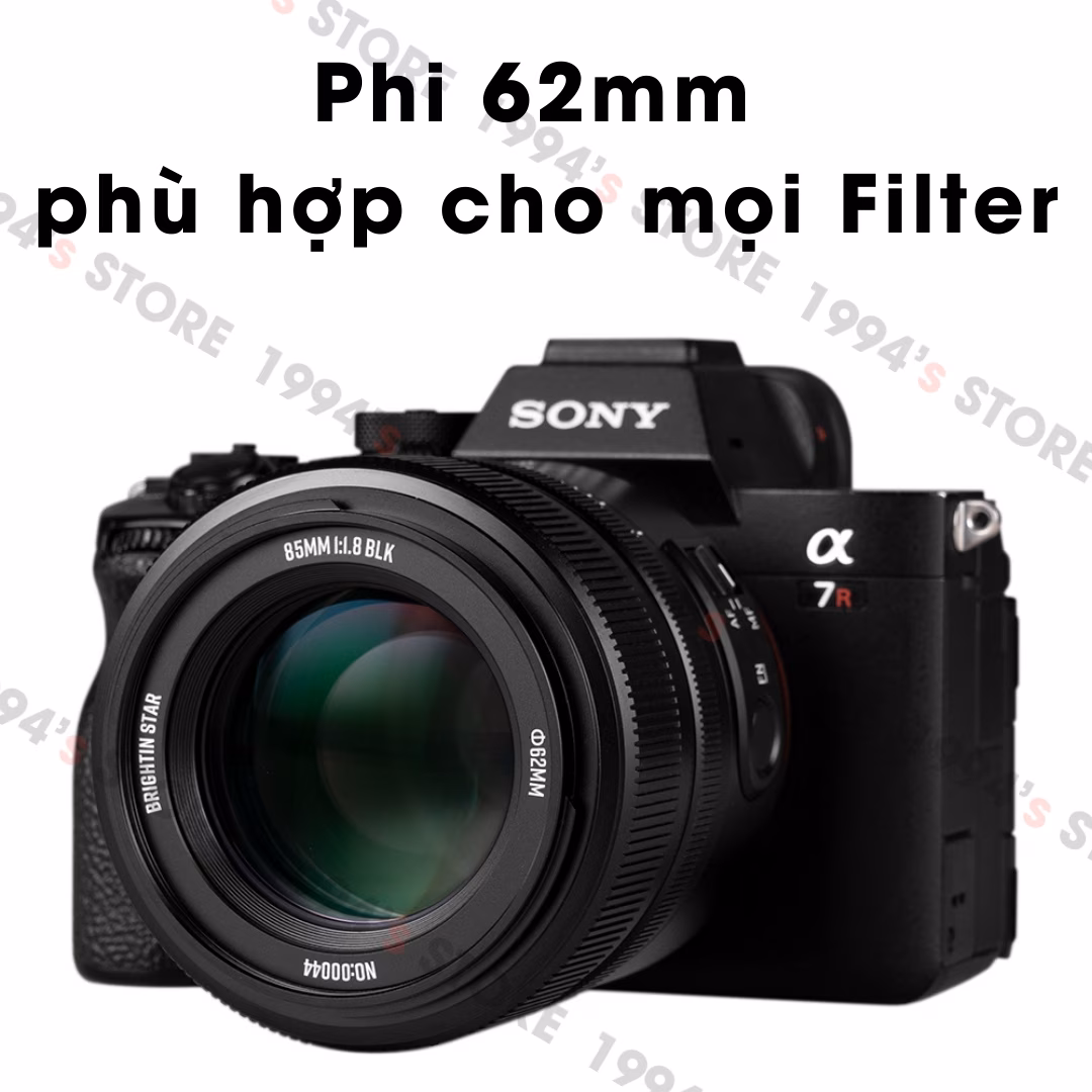 Brightin Star 85mm F1.8 AF – Lens chân dung xóa phông có Auto Focus for Full-Frame