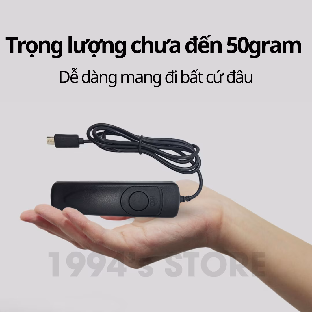 Dây bấm mềm Cuely RR-100 và RR-90 cho Fujfilm - Remote điều khiển máy ảnh Fujifilm