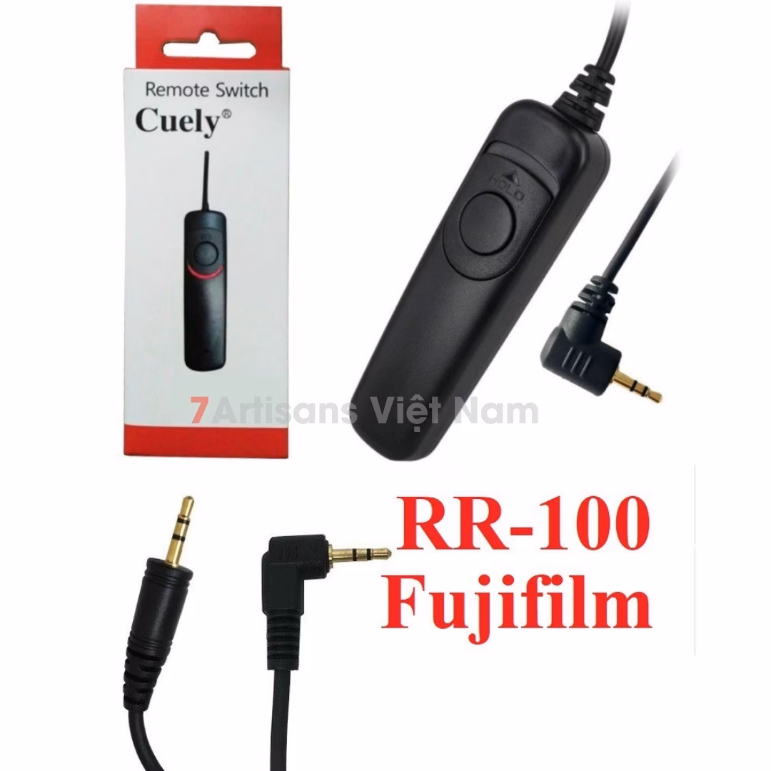 Dây bấm mềm Cuely RR-100 và RR-90 cho Fujfilm - Remote điều khiển máy ảnh Fujifilm