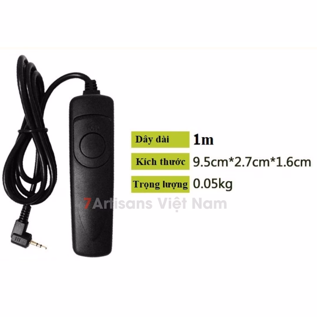 Dây bấm mềm Cuely RR-100 và RR-90 cho Fujfilm - Remote điều khiển máy ảnh Fujifilm