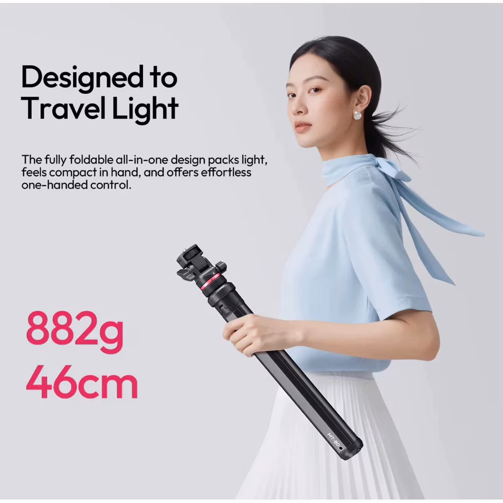 Chân máy Tripod tự động mở Ulanzi MT-80