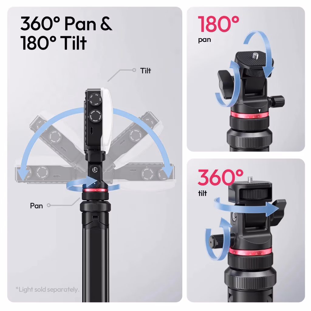 Chân máy Tripod tự động mở Ulanzi MT-80