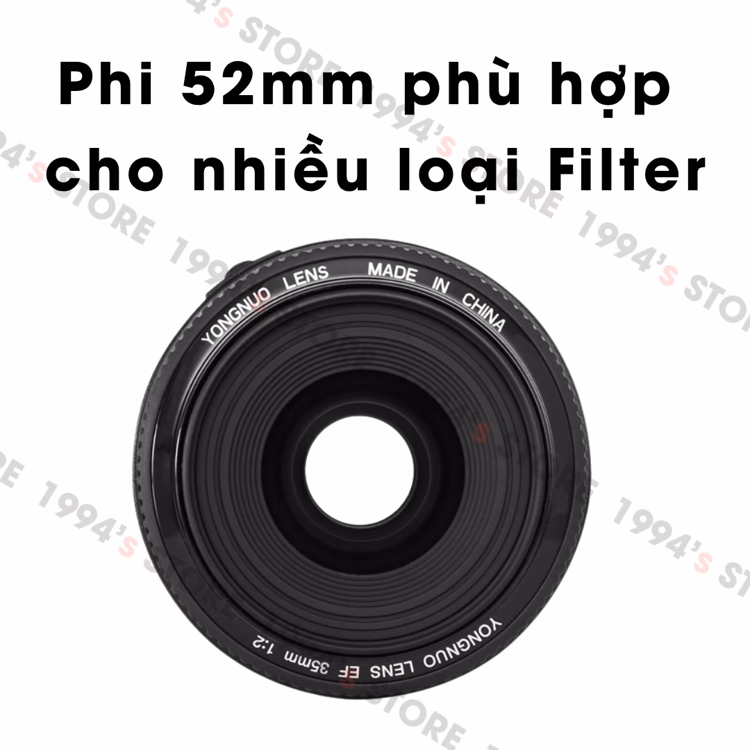 Yongnuo 35mm F2 AF Full-frame - Lens đa dụng dành cho Canon EF/EFs