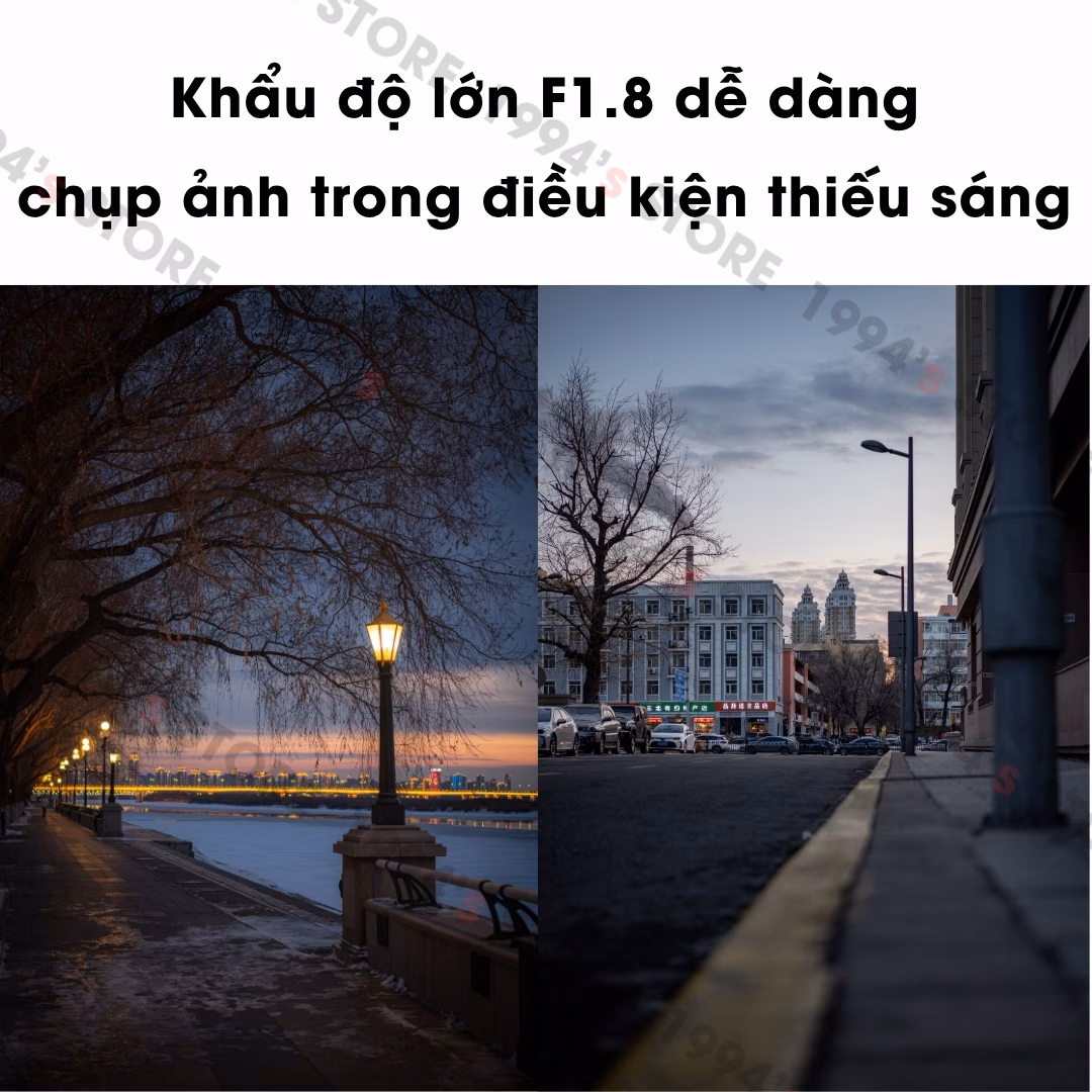 Yongnuo 50mm F1.8 Mark II Auto Focus Full-Frame - Lens chân dung giá rẻ cho máy ảnh Canon ngàm EF và EFs