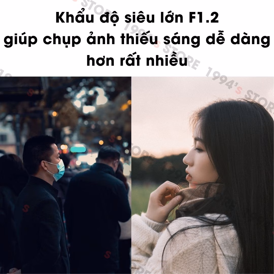 TTArtisan 50mm F1.2 chân dung xóa phông