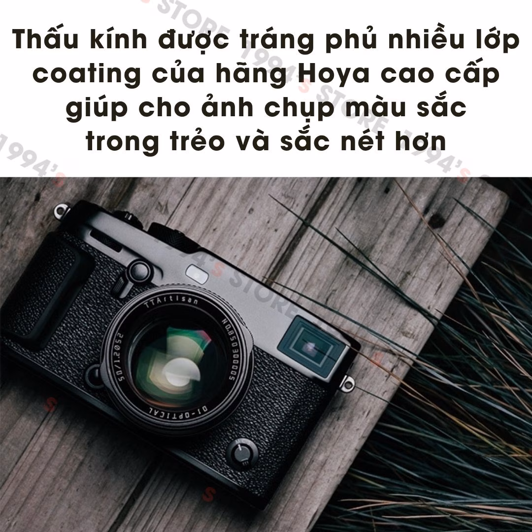 TTArtisan 50mm F1.2 chân dung xóa phông