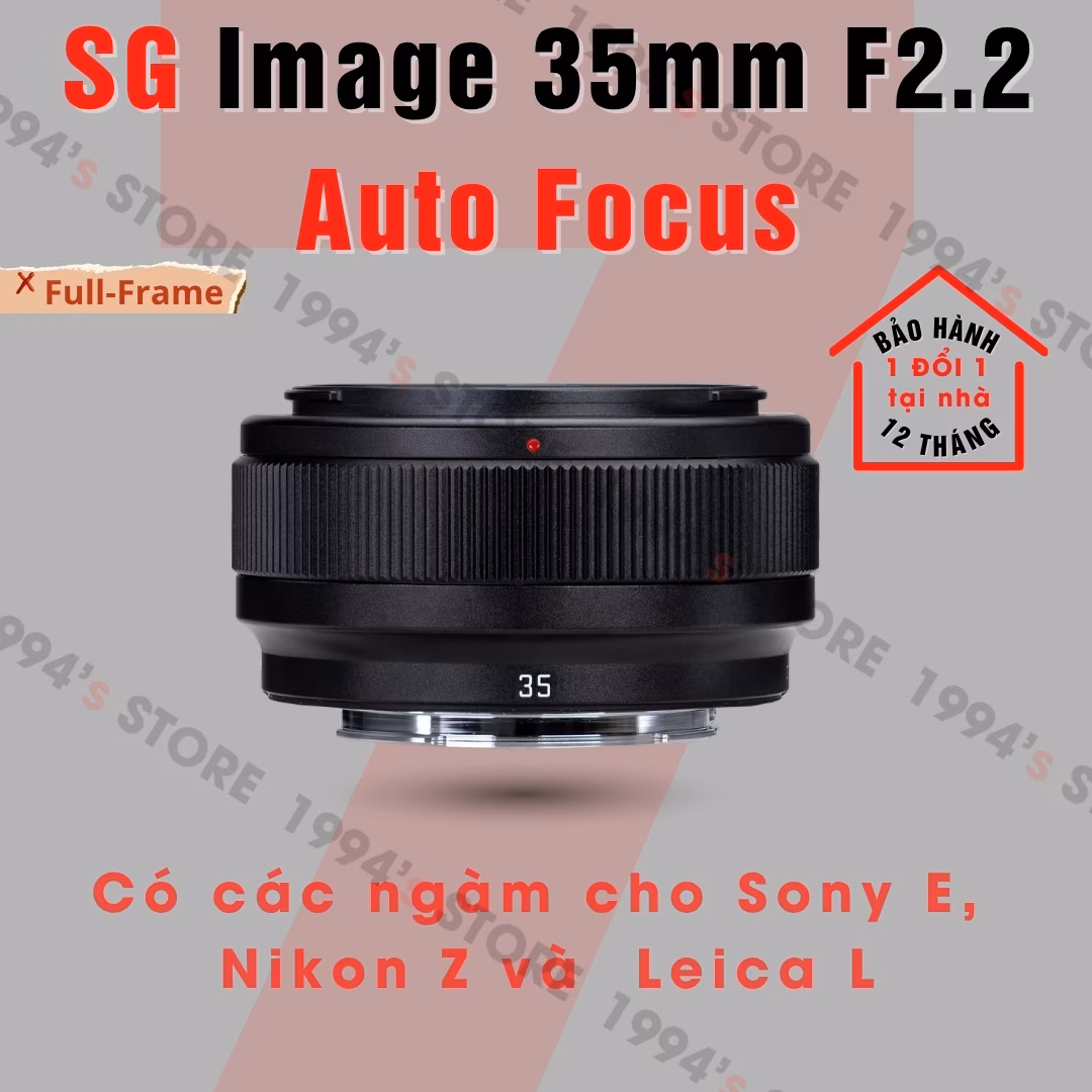 SG Image 35mm F2.2 Auto Focus Full-Frame - Lens đa dụng