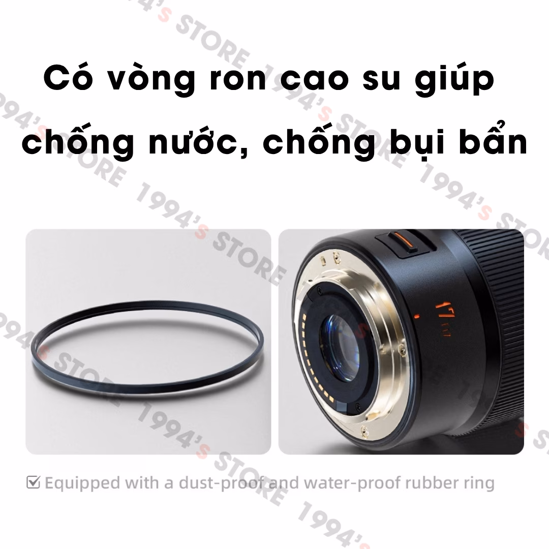Yongnuo 17mm F1.7 Auto Focus -  Lens góc rộng đa dụng dành cho ngàm M4/3