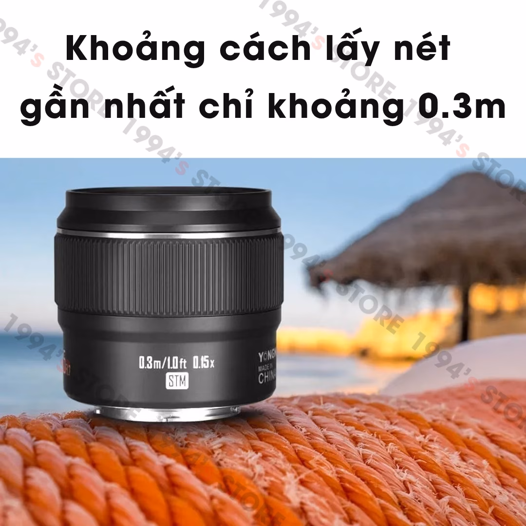 Yongnuo 42.5mm F1.7 Auto Focus -  Lens chuyên chân dung dành cho ngàm M4/3