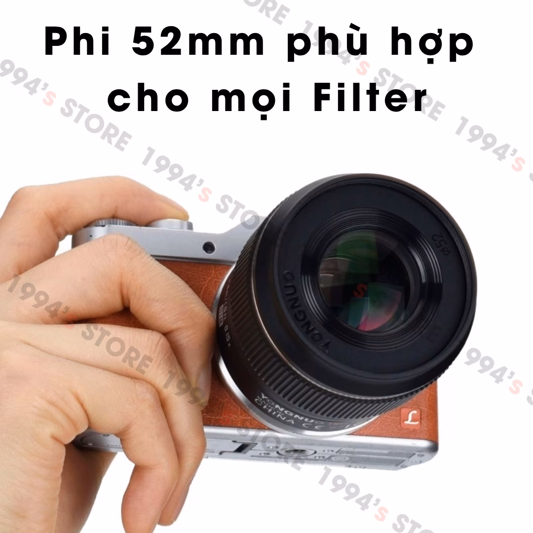 Yongnuo 42.5mm F1.7 Auto Focus -  Lens chuyên chân dung dành cho ngàm M4/3