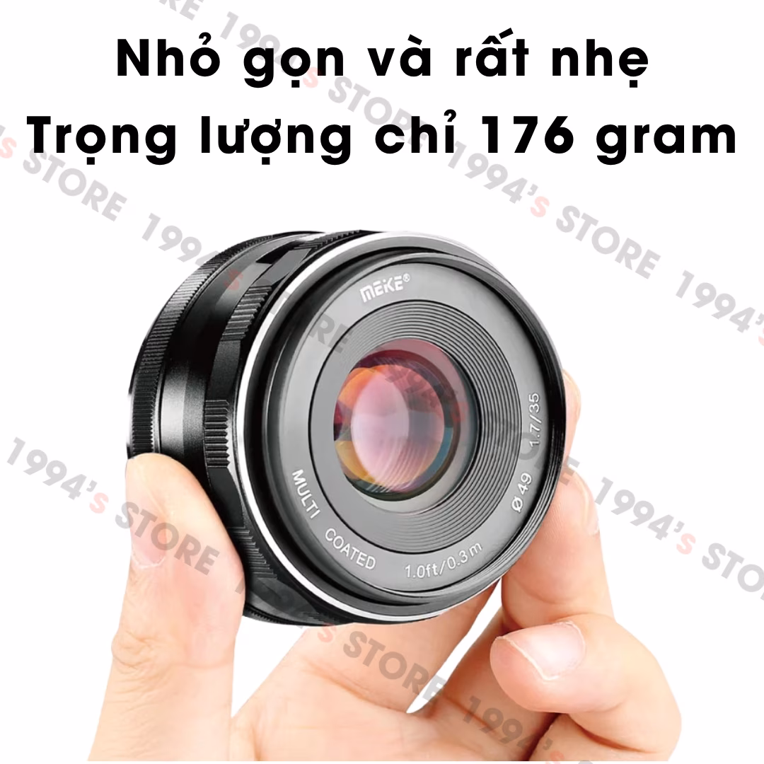 Meike 35mm F1.7 – Lens đa dụng