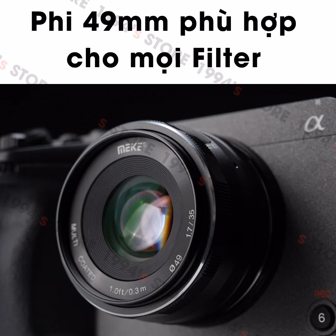 Meike 35mm F1.7 – Lens đa dụng