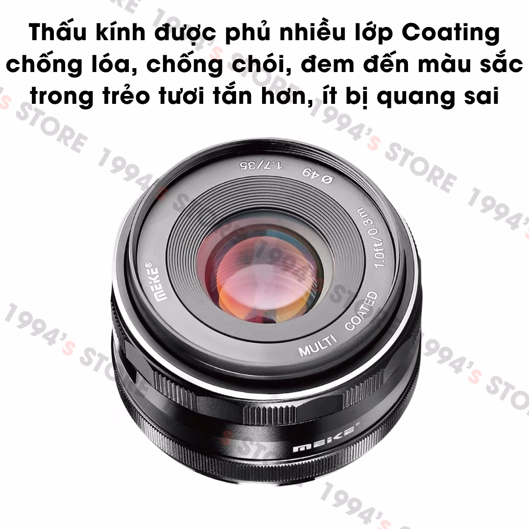Meike 35mm F1.7 – Lens đa dụng
