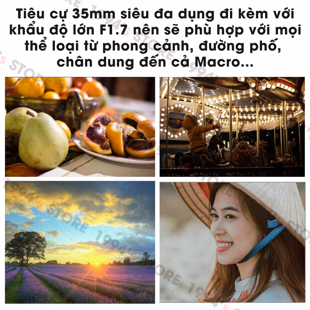 Meike 35mm F1.7 – Lens đa dụng