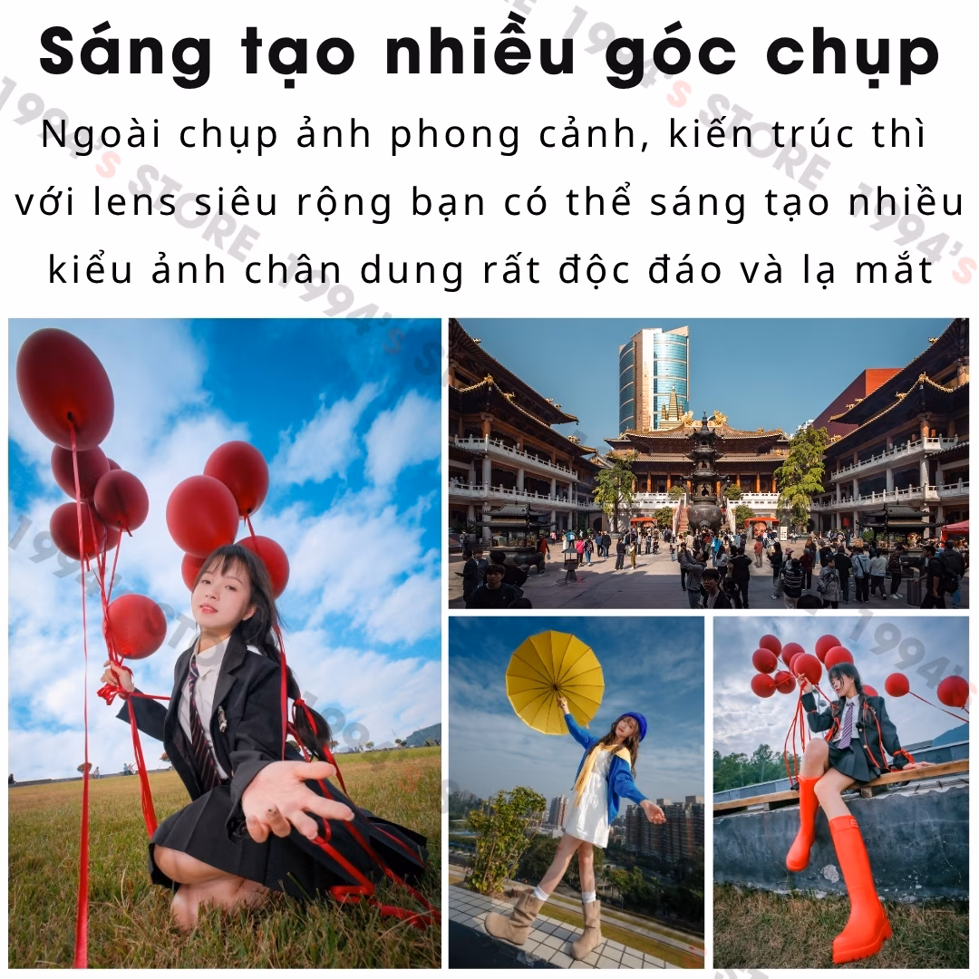 AstrHori 9mm F2.8 Ultra Wide siêu rộng KHÔNG MÉO