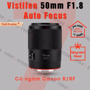 Vistilen 50mm F1.8 - Lấy nét tự động siêu nhanh dành cho Full-Frame Canon RF
