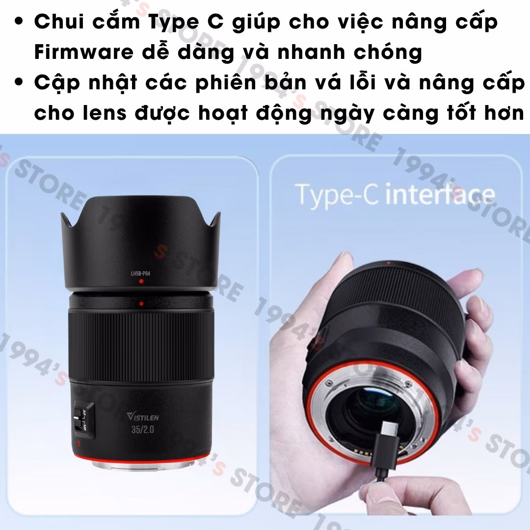 Vistilen Meike 35mm F2 Auto Focus - Lấy nét tự động siêu nhanh dành cho Full-Frame
