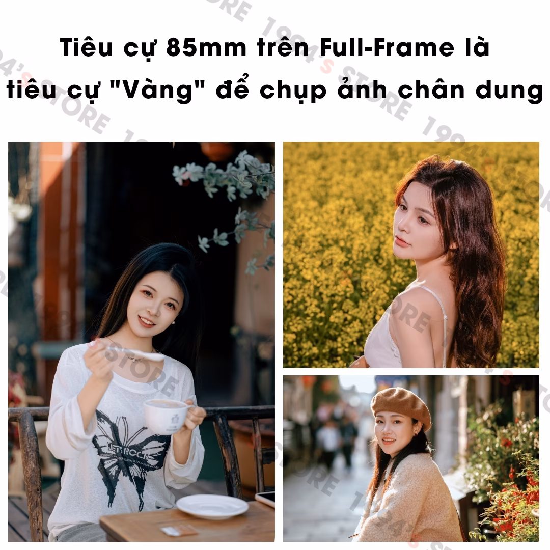 Vistilen 85mm F1.4 Auto Focus Full-Frame lấy nét tự động cho Canon RF