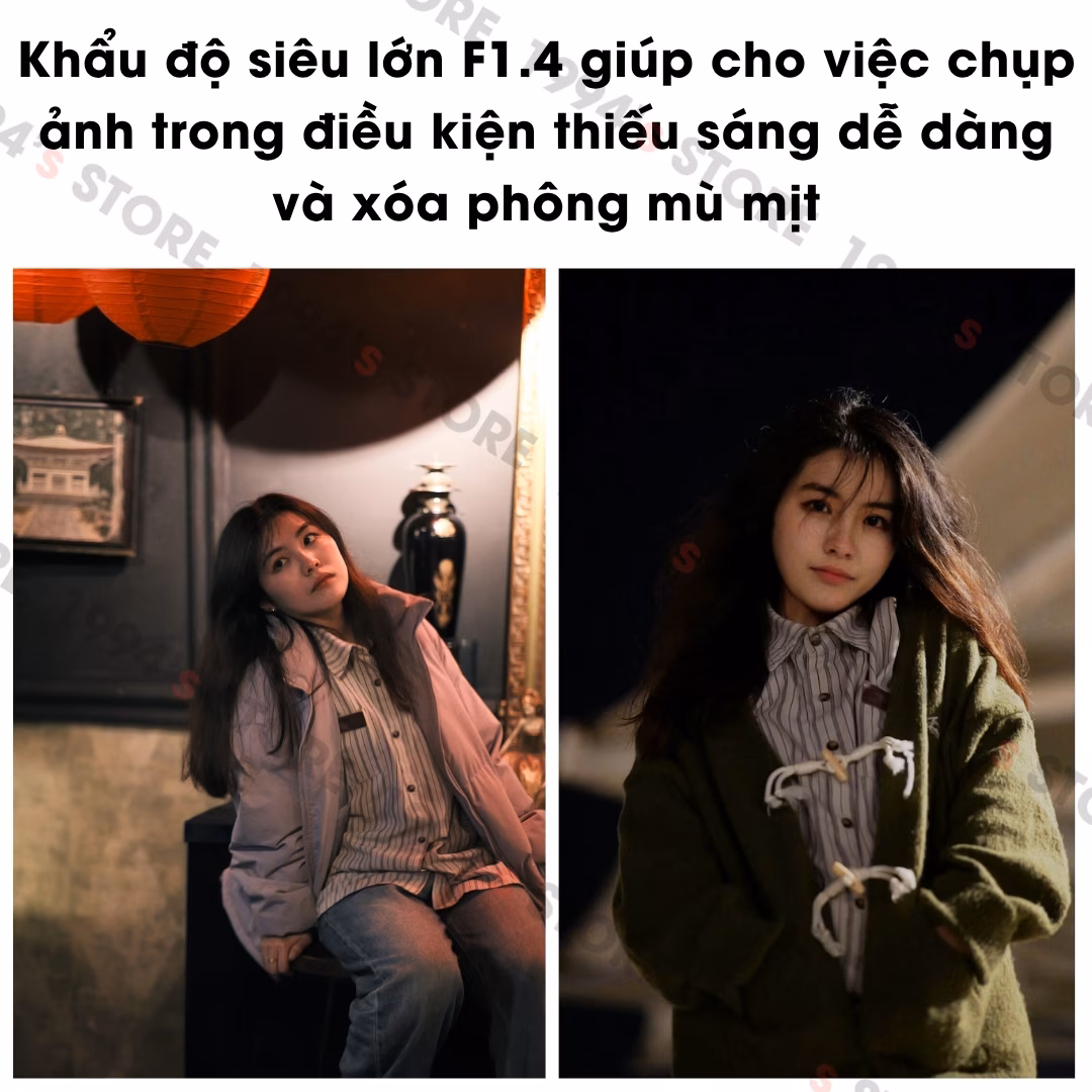 Vistilen 85mm F1.4 Auto Focus Full-Frame lấy nét tự động cho Canon RF