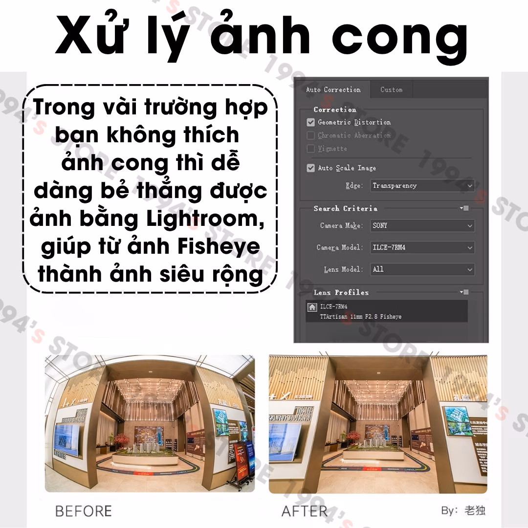 10mm F2.8 cho máy ảnh Full-Frame