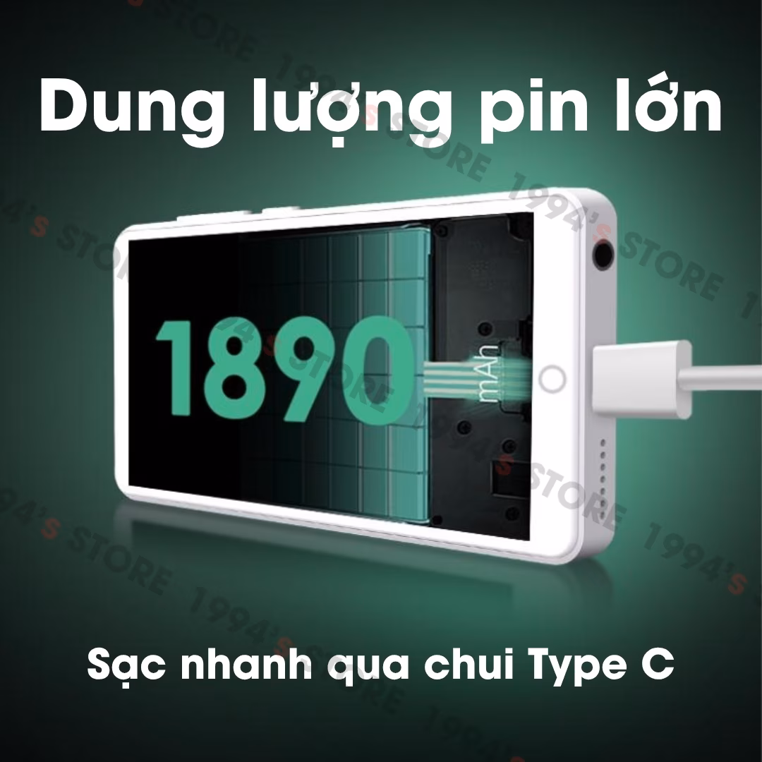 Máy Nghe Nhạc Benjie M6/M6s Android 14 – Bluetooth 5.4, Có Camera, Dịch Thuật Offline – Chính Hãng