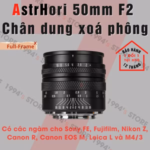 AstrHori 50mm F2 Full-Frame - Lens chân dung