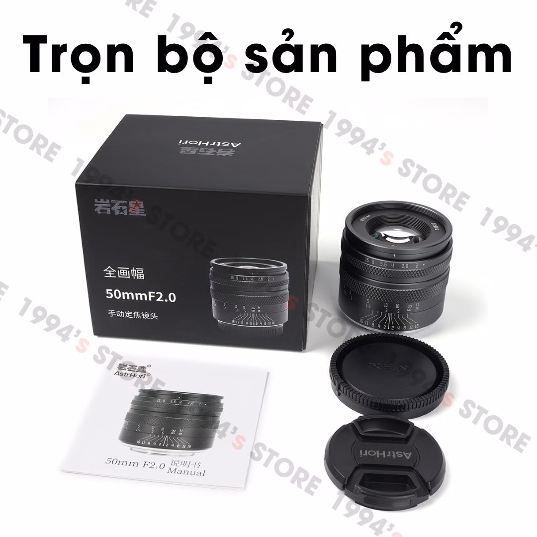 AstrHori 50mm F2 ngàm Canon RF
