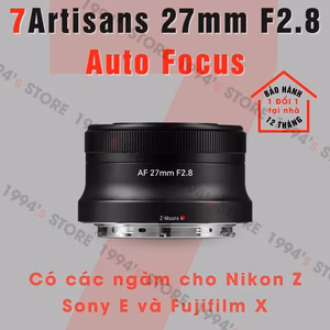 7Artisans AF 27mm F2.8 Auto Focus – Lấy nét tự động nhỏ gọn