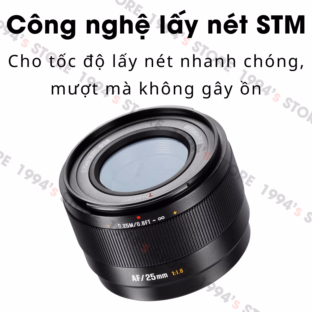 7Artisans 25mm F1.8 Lite AF – Lens góc rộng đa dụng