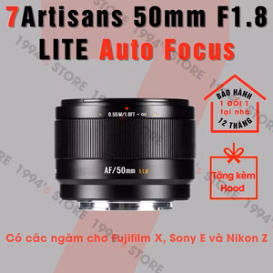 7Artisans 50mm F1.8 Lite AF – Lens chuyên chân dung