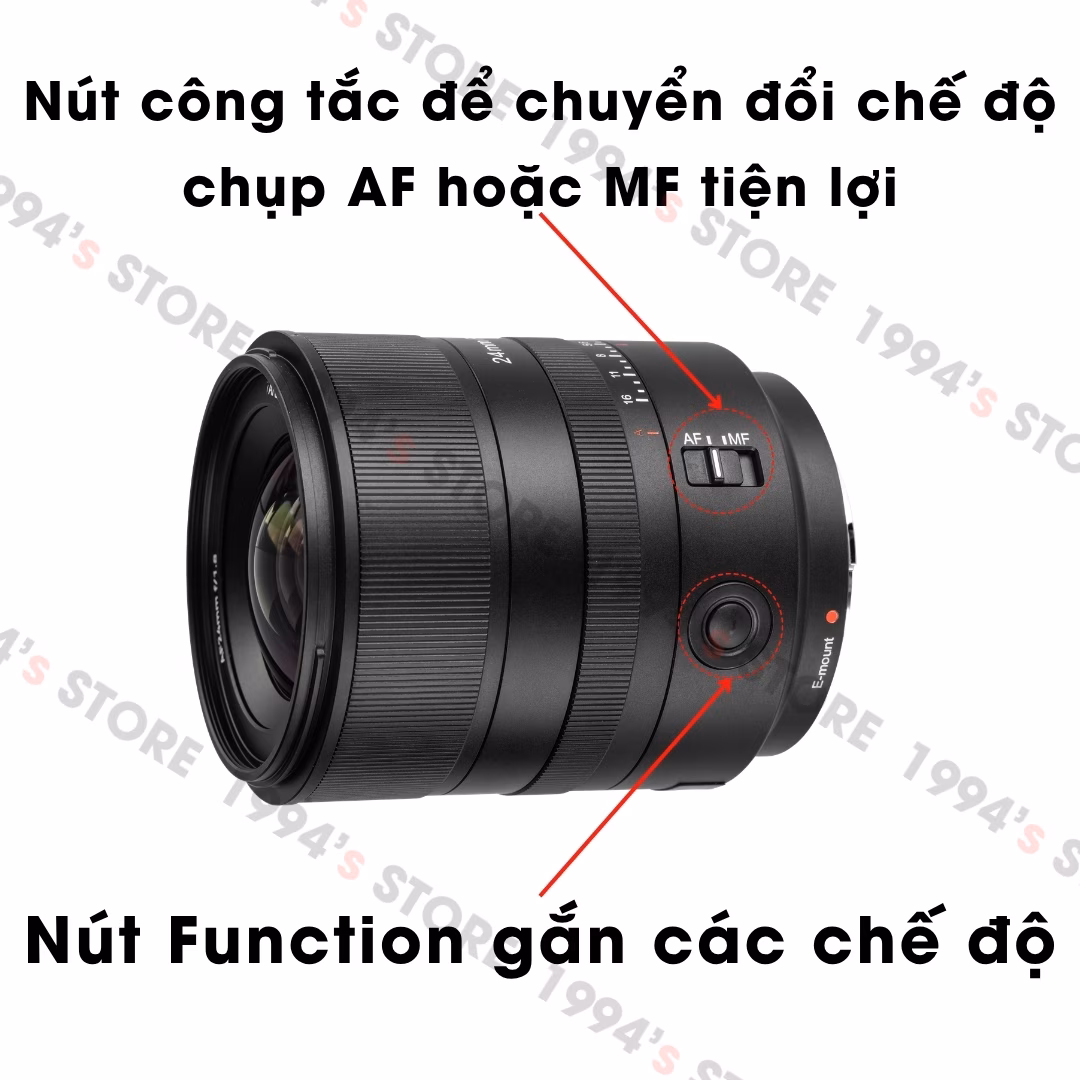 Ống kính 7Artisans 24mm F1.8 AF cho Sony E / Nikon Z / Leica L