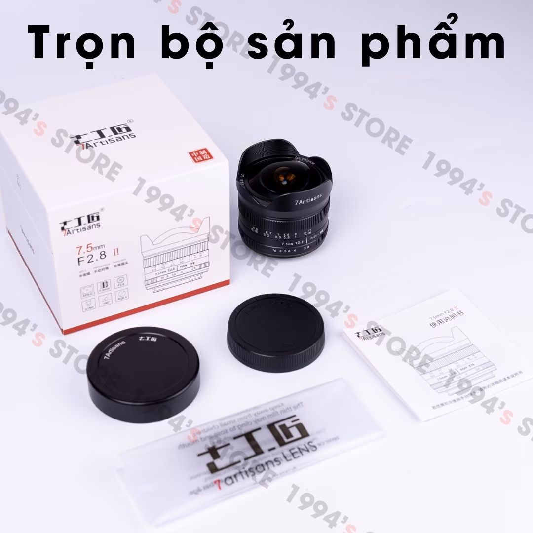 7artisans 7.5mm f2.8 mark ii fujifilm fx