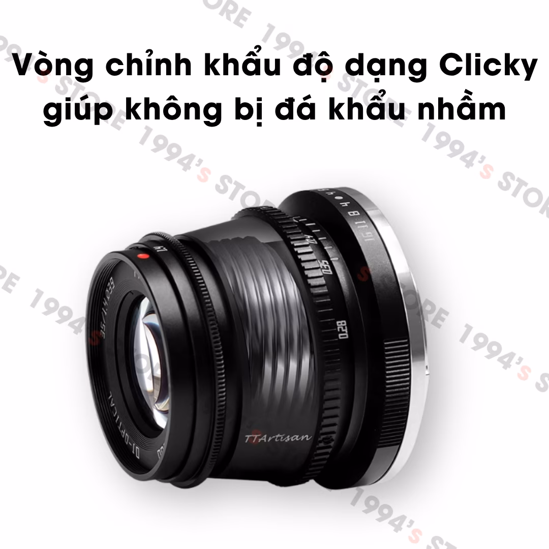 TTArtisan 35mm F1.4 – Phù hợp chụp chân dung và đa dụng