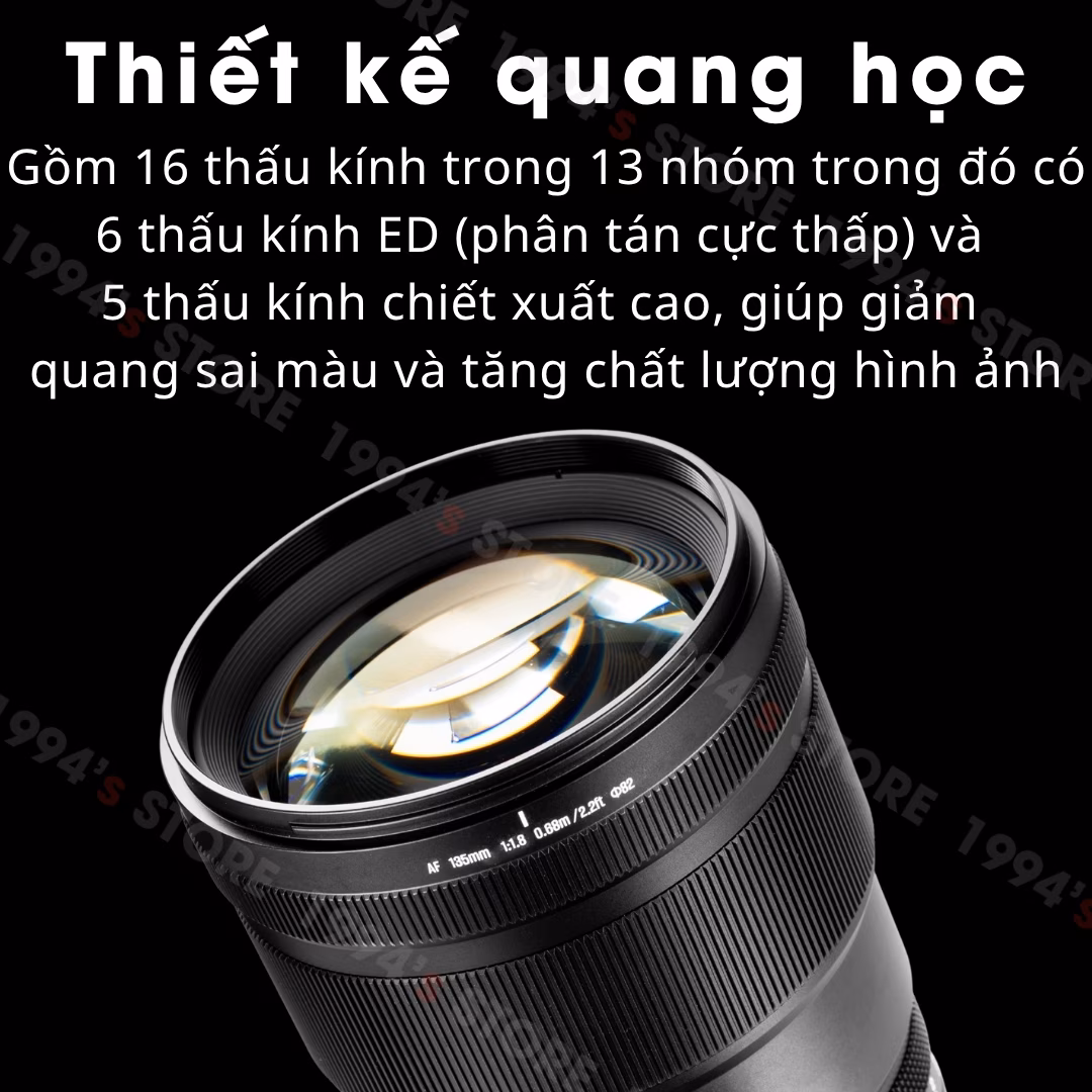 7Artisans AF 135mm F1.8 MAX - Lens siêu chân dung for Full-Frame