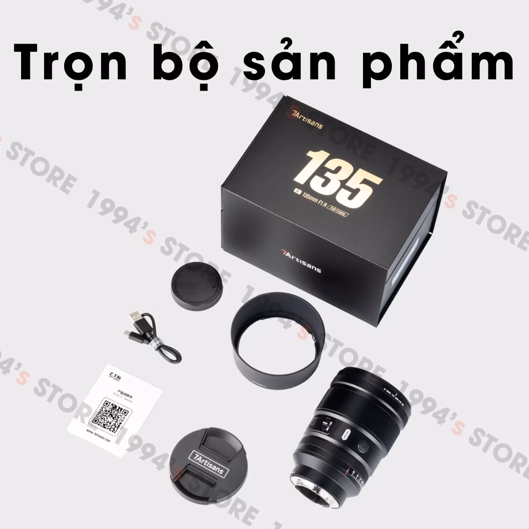 Lens chân dung Auto Focus cho Full Frame