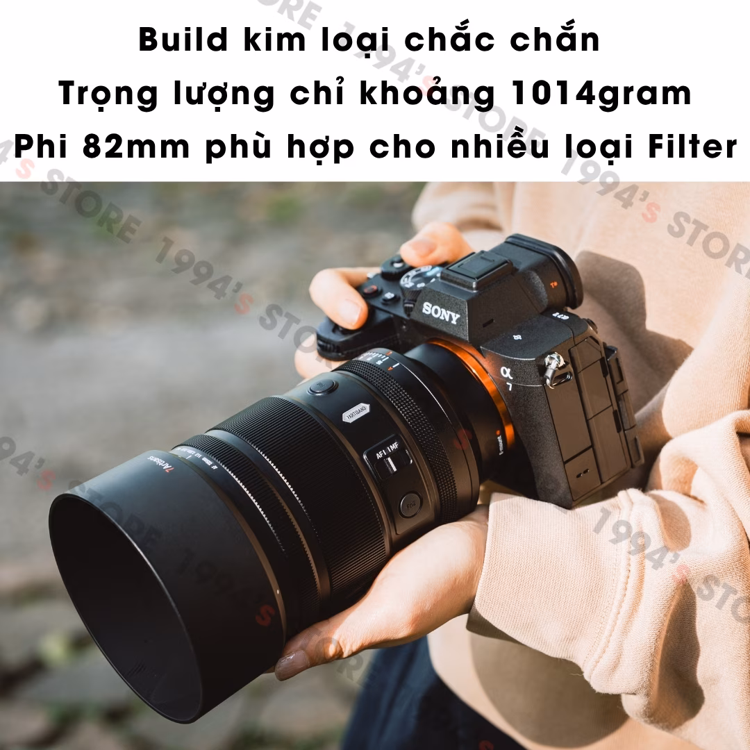 7Artisans AF 135mm F1.8 MAX - Lens siêu chân dung for Full-Frame