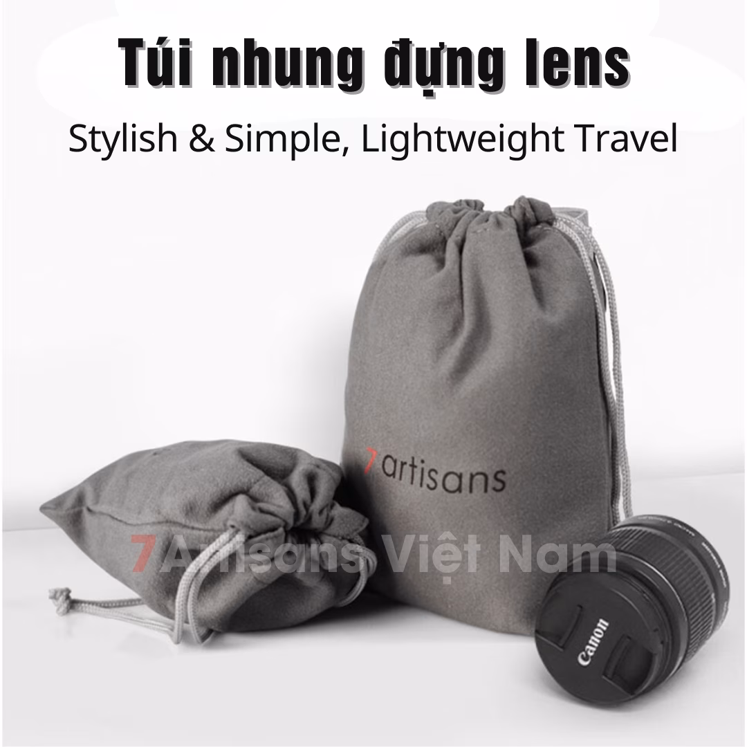 túi đựng lens 7artisans chính hãng