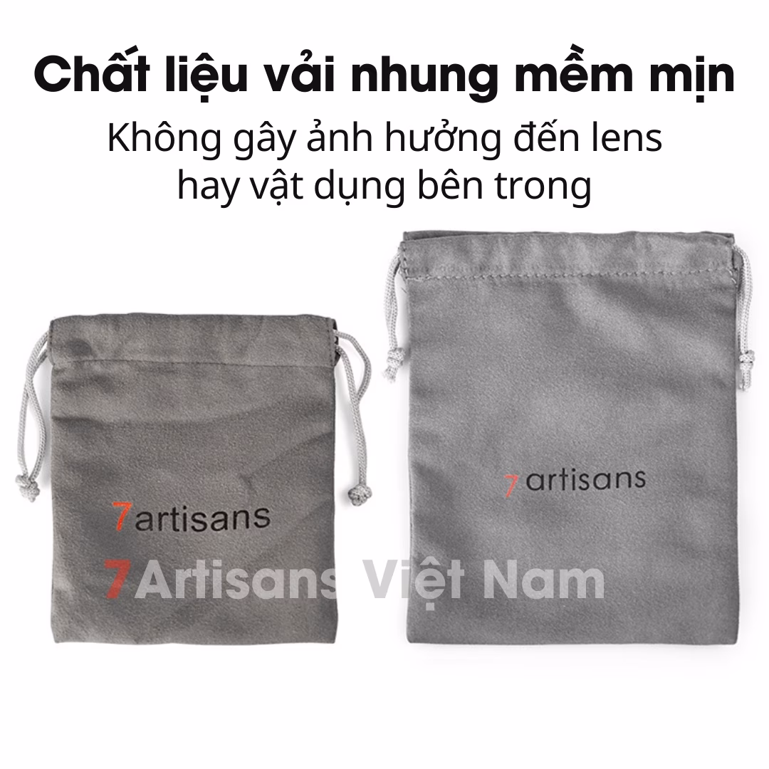 túi chống sốc lens 7artisans 50mm